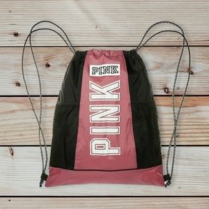 Victoria's Secret pull string backpack bag